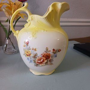 Vintage Yellow Pitcher